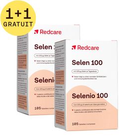 Redcare Sélénium 100 1+1 GRATUIT