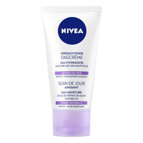 Nivea Soin de Jour Apaisant Hydratation 24h Peaux Sensibles SPF15