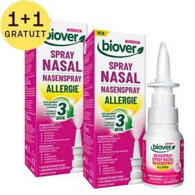 Biover Neusspray Allergie 1+1 GRATUIT