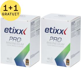 Etixx Magnesium 100% Bisglycinate PRO LINE 1+1 GRATUIT