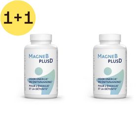 MagneBplusD® | Complete magnesiumformule | Energie & Ontspanning | Magnesium, Vitamine D en Vitamines B | 1+1 GRATIS