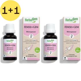 HerbalGem Fem50+Gem Bio | 1+1 GRATIS