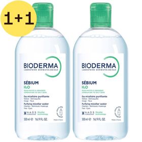 Bioderma Sébium H2O Reinigend Micellair Water | 1+1 GRATIS
