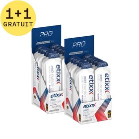 Etixx Double Carb Energy Gel PRO LINE Blueberry 1+1 GRATUIT