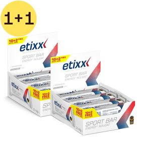 Etixx Energy Sport Bar Nougat 1+1 GRATUIT