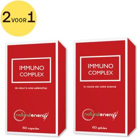 Natural Energy Immuno Complex 2 voor 1