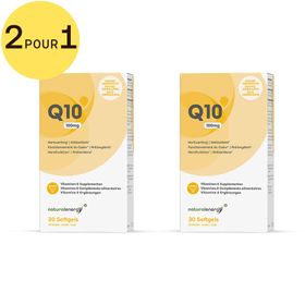 Natural Energy Q10 Energy 100 mg 2 pour 1