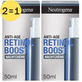 Neutrogena® Anti-Age Retinol Boost Nachtcrème 2 voor 1