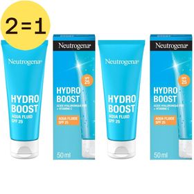 Neutrogena® Hydro Boost Aqua Fluid SPF25 2 pour 1