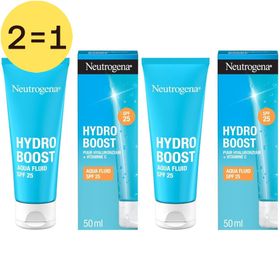 Neutrogena® Hydro Boost Aqua Fluid SPF25 2 voor 1