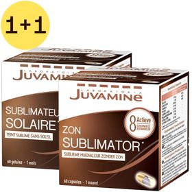 Juvamine Sublimateur Solaire 2 pour 1