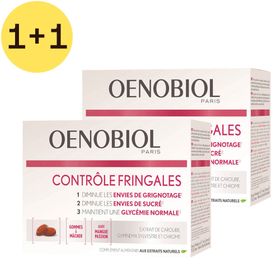 Oenobiol Contrôle Fringales Gommes 1+1 GRATUIT