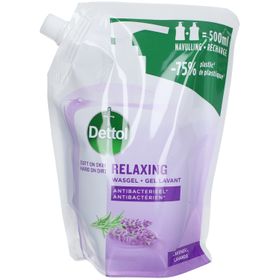 Dettol Relaxing Wasgel Antibacterieel Lavendel Navulling