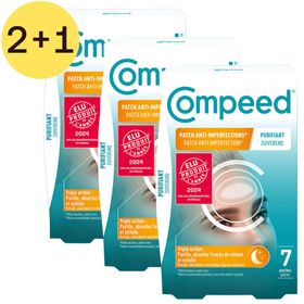 Compeed® Patch Anti-Imperfection Zuiverend Nacht 2+1 GRATIS