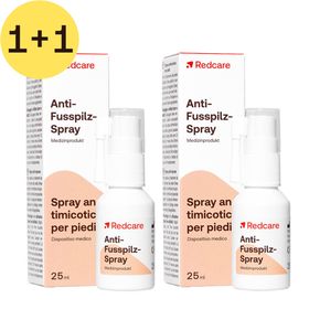 Redcare Spray Anti-Fongique pour les Pieds 1+1 GRATUIT