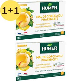 Humer Mal de Gorge Aigu Pharyngite | 1+1 GRATUIT