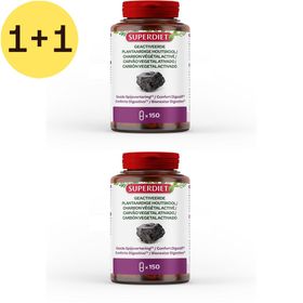 Super Diet Geactiveerde Plantaardige Houtskool | 1+1 GRATIS