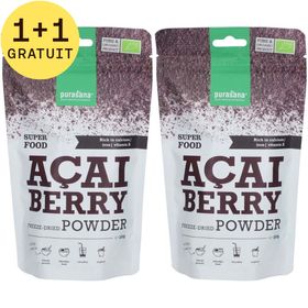 Purasana® Baie d'Açai Poudre 1+1 GRATUIT
