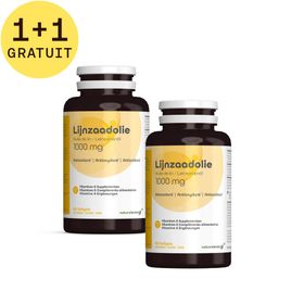 Natural Energy Huile de Lin 2 pour 1