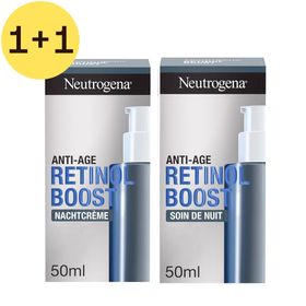 Neutrogena® Anti-Age Retinol Boost Soin de Nuit 1+1 GRATUIT
