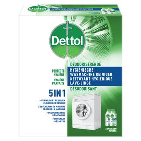 Dettol Deodoriserende & Hygiënische Wasmachine Reiniger DUO