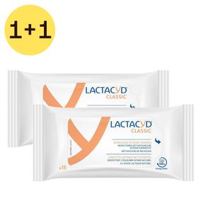 Lactacyd® Classic Reinigende Intieme Doekjes 1+1 GRATIS