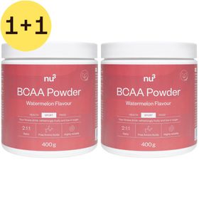 nu3 BCAA Poeder Watermeloen | 1+1 GRATIS