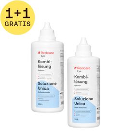 Redcare Eye Combi Oplossing met Hyaluron voor Zachte Lenzen 1+1 GRATIS