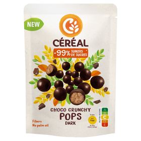Céréal Choco Crunchy Pops Dark