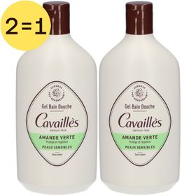 Rogé Cavaillès Gel Bain & Douche Surgras Actif Amande Verte 2 pour 1
