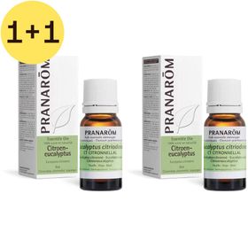 Pranarôm - Eucalyptus Citronné - Huile Essentielle Chémotypée - Articulations Et Muscles - 100 % Pure Et Naturelle - HECT | 1+1 GRATUIT