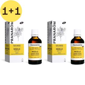 Pranarôm Huile Végétale Nigelle Bio | 1+1 GRATUIT