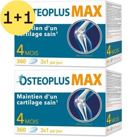 Osteoplus Max | Cartilage, articulations et os en bonne santé | 1+1 GRATUIT