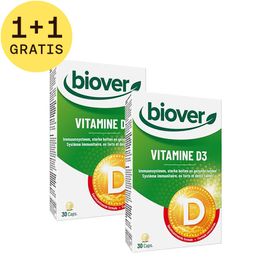 Biover Vitamine D3 1+1 GRATIS