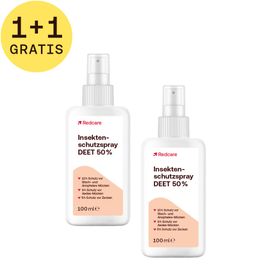 Redcare Insectenwerende spray DEET 50% 1+1 GRATIS