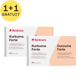 Redcare Curcuma Forte 1+1 GRATUIT