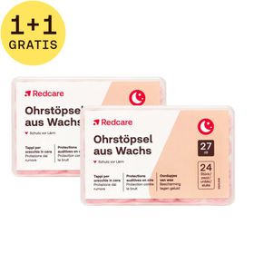 Redcare Oordopjes van Was 1+1 GRATIS