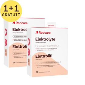 Redcare Électrolytes 1+1 GRATUIT