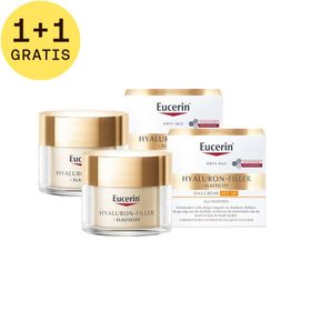 Eucerin Hyaluron-Filler + Elasticity Dagcrème SPF30 Alle Huidtypen 1+1 GRATIS
