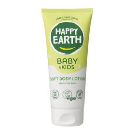 Happy Earth Lait Corps Naturel 100% Bébé & Enfants