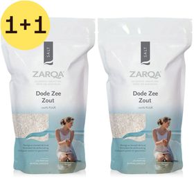 Zarqa® Puur Dode Zee Zout | 1+1 GRATIS