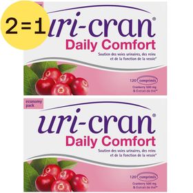 Uri-cran® Daily Comfort 2 pour 1