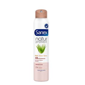 Sanex Natur Protect 48u Deodorant Spray met Bio Aloe Vera | Gevoelige Huid
