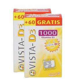 VISTA-D3™ 1000 + 60 Smelttabletten GRATIS Duo