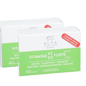 Alpha Vitamines K2 -D3 Forte DUO