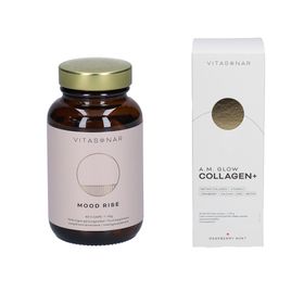 Vitasonar Glow Set Mood Rise + AM Collagen+