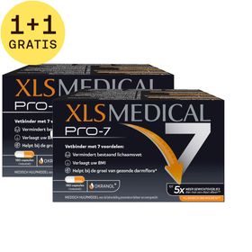 XLS Medical Pro-7 - GRATIS PERSOONLIJKE COACH + Afslankplan 1+1 GRATIS