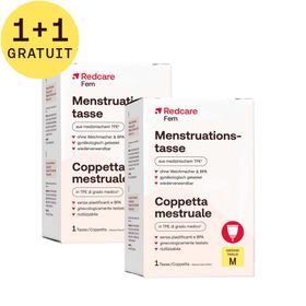 Redcare Fem Coupe menstruelle 1+1 GRATUIT