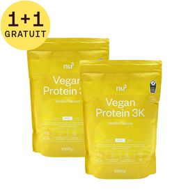 nu3 Vegan Protein 3K Vanille 1+1 GRATUIT