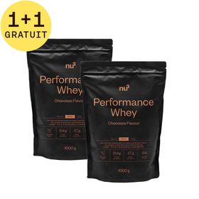 nu3 Performance Whey Chocolat 1+1 GRATUIT